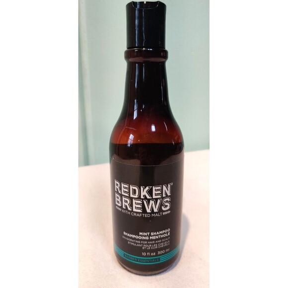 Redken Brews Crafted Malt MINT Shampoo for Men 10 fl oz NEW, Sealed - Picture 1 of 7